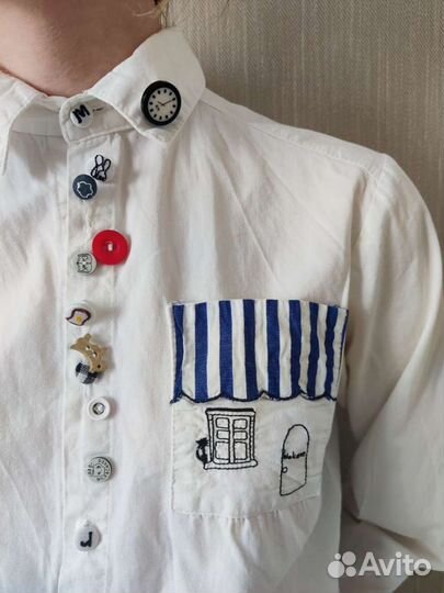 Рубашка подростковая. Р 40-42