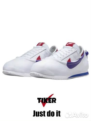 Кроссовки Nike Cortez x clot 