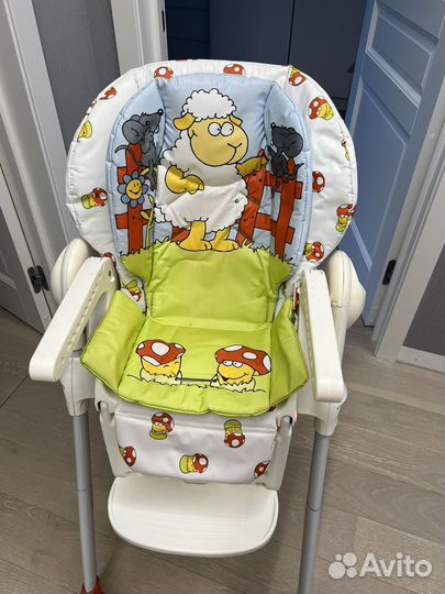 Стул для кормления chicco polly