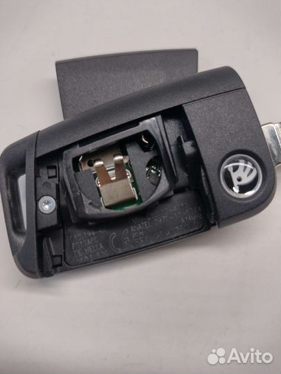 Ключ зажигания Skoda