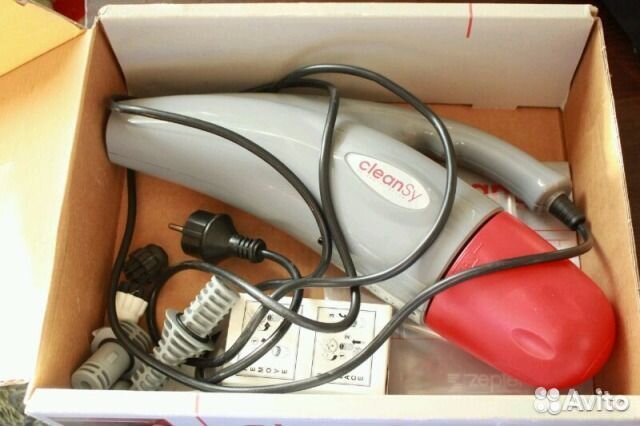 Пароочиститель zepter новый+компл.насадок