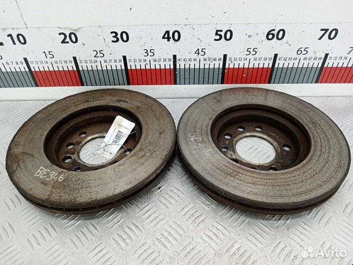 Диск тормозной передний для Opel Astra H