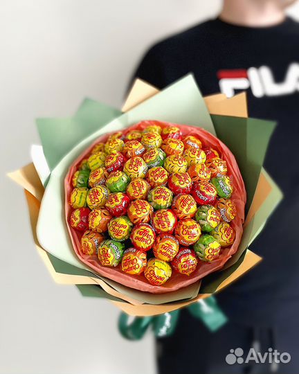 Букет из chupa chups