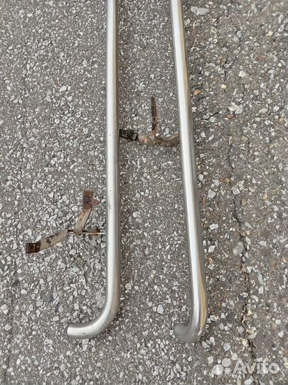 Защита порогов на Toyota Highlander