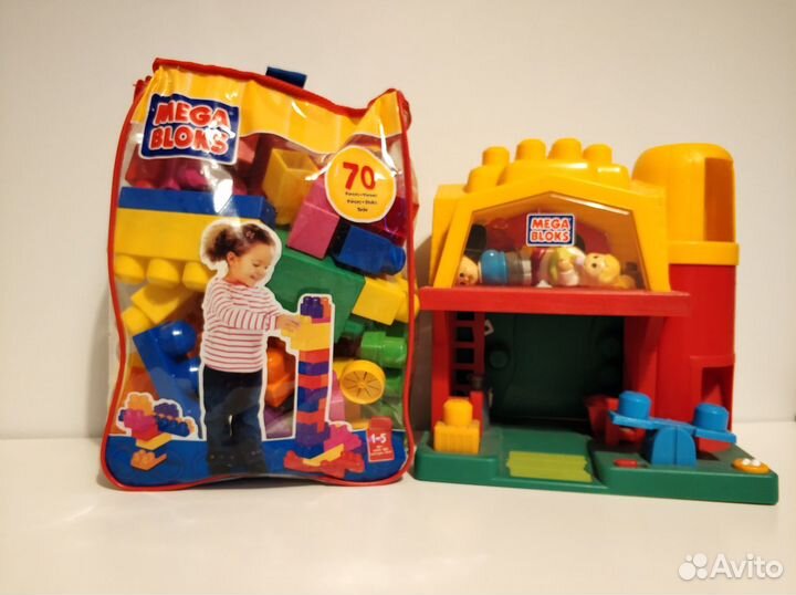 Конструктор и музыкальная ферма Megabloks