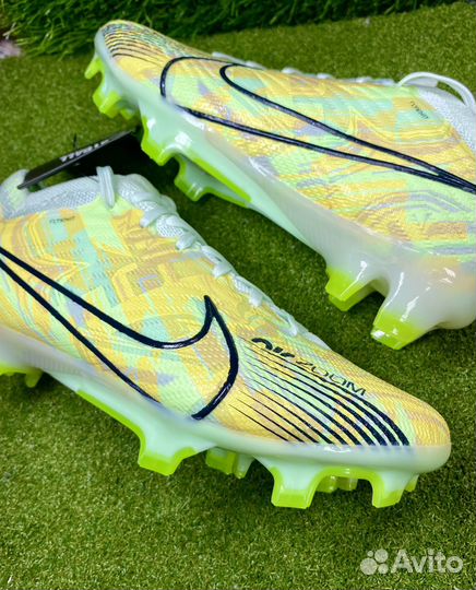 Бутсы футбольные Nike Air Zoom детские (р. 35-39)