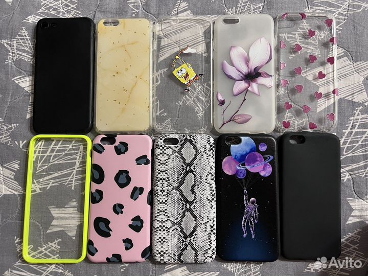 Чехлы на iPhone 6 6s, 7, 8, 10, 11, 11 p
