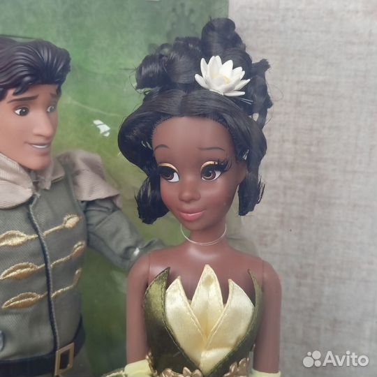 Редчайшие куклы Disney Тиана и Принц