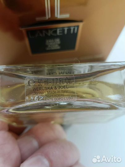 Мужская туалетная вода lancetti