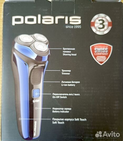 Бритва электрическая Polaris