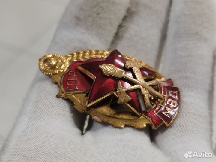 Знак отличник пожарник СССР мвд ммд оригинал