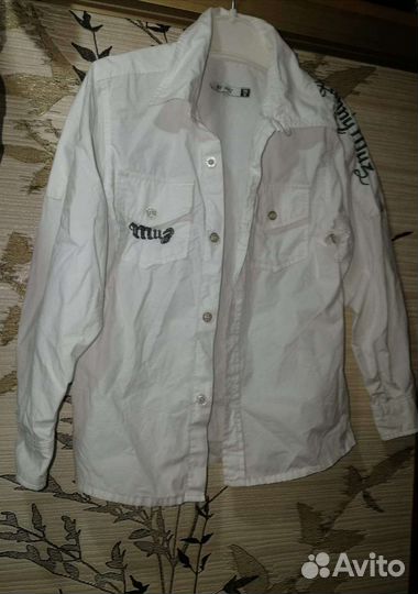 Рубашка р. 116 крутая Турция фирменная