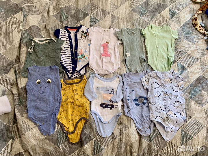 Боди для малыша на 1-3 месяца