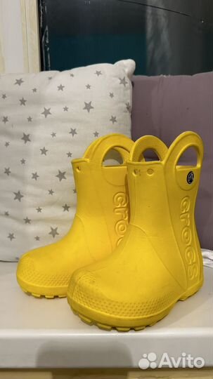 Резиновые сапоги crocs c7