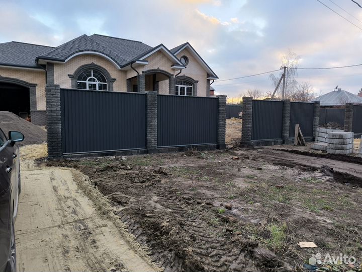 Забор под ключ