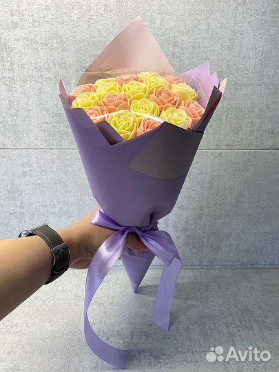 Букеты из шоколада, шоколадные цветы