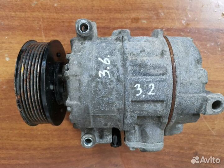 Компрессор кондиционера Vw Touareg 7L 3.6FSI 2009