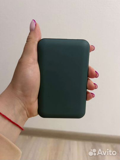 Power bank 10000 (беспроводная зарядка)