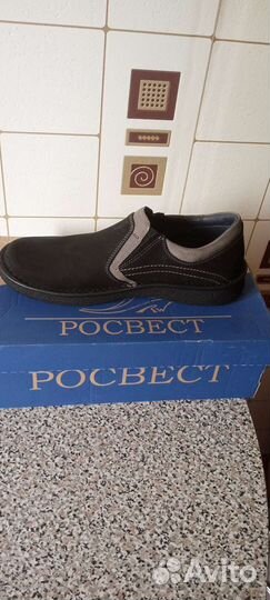 Туфли мужские 42 новые замша