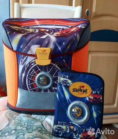 Ортопедический ранец + пенал DerDieDas. Доставка