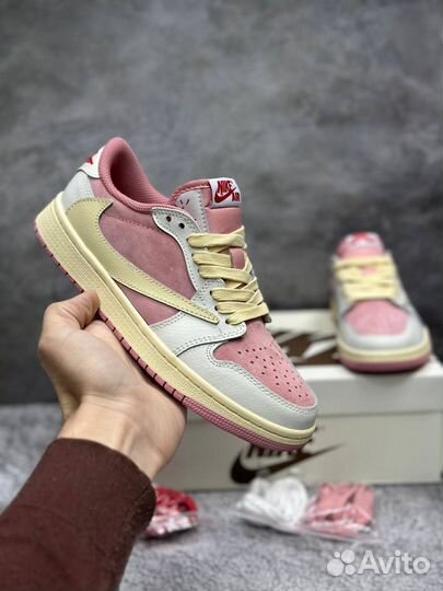 Кроссовки Nike Air Jordan 1 low travis scott