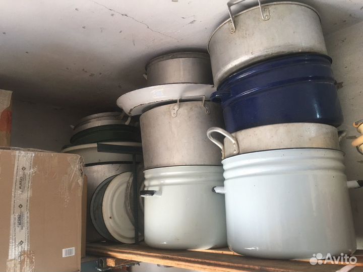 Кастрюли, миски, крышки