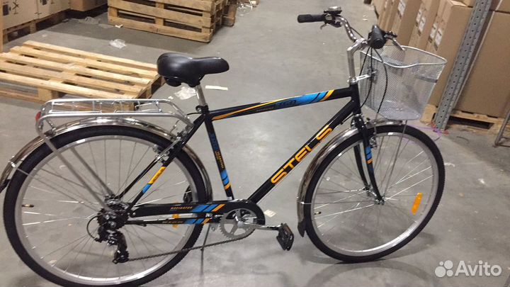 Stels navigator 350 V черный+ корзина