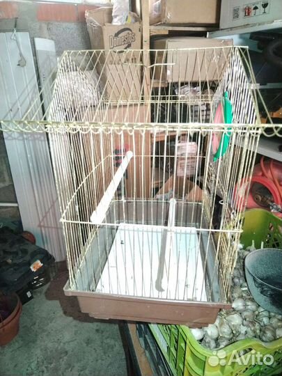 Клетка для хомяка и попугая