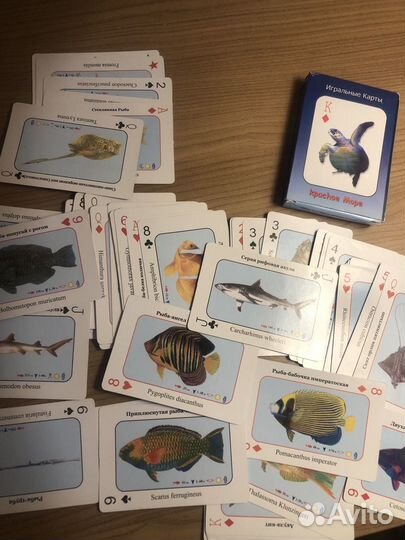 Игральные карты рыбы