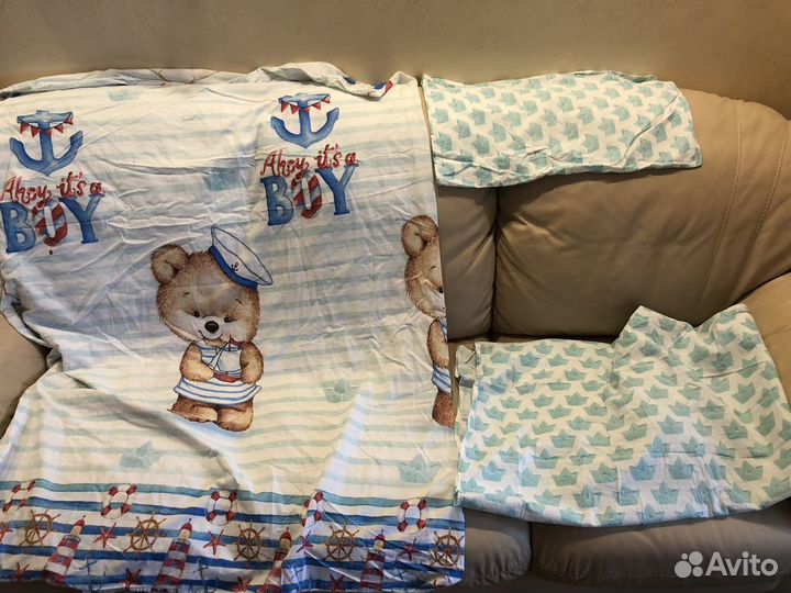 Детское постельное белье новое