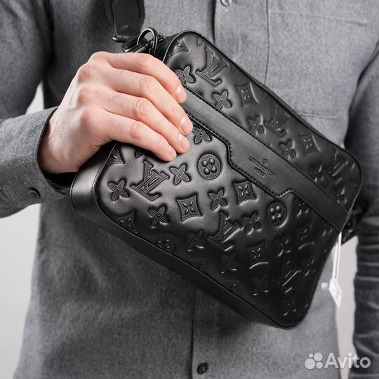 Сумка Louis Vuitton мужская натуральная кожа 3в1