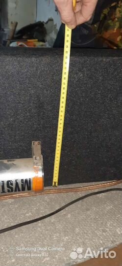 Автомобильный сабвуфер и усилитель