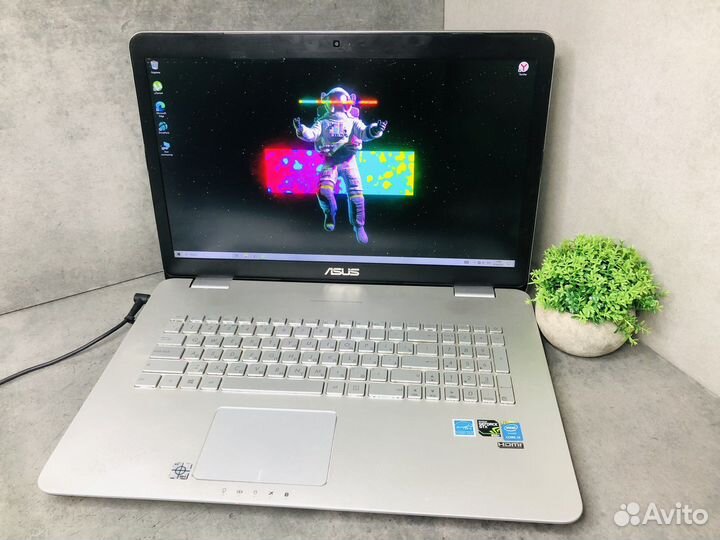 Ноутбук Asus Core i5-4200H/RAM 8gb/GTX 850/SSD+HDD