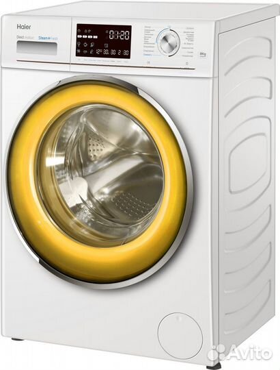 Стирально-сушильная машина Haier HWD80-B14686