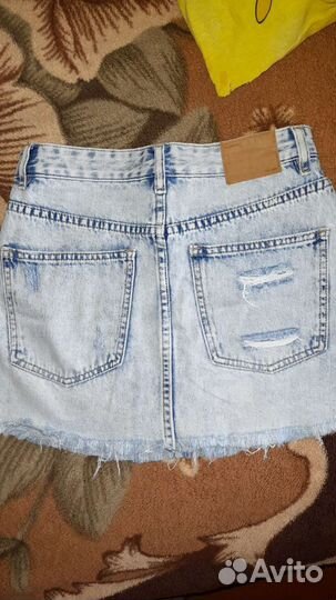 Юбка джинсовая