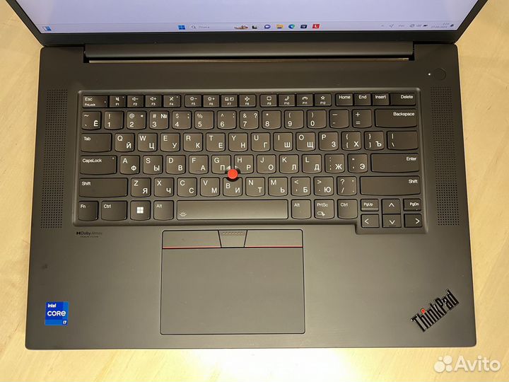 Lenovo Thinkpad P1 Gen 5 4K HDR i7/32/RTX A2000