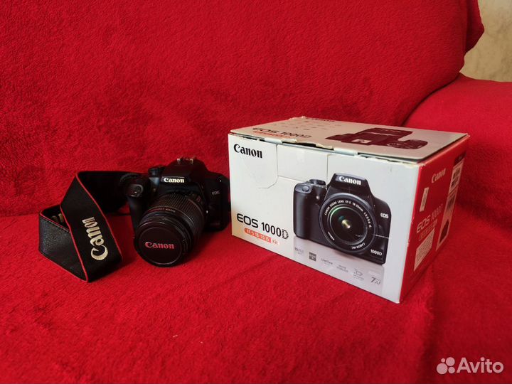 Фотоаппарат Сanon EOS 1000D Kit
