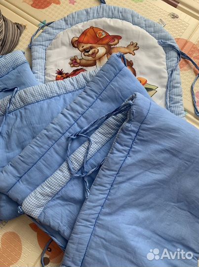 Бортики в детскую кроватку