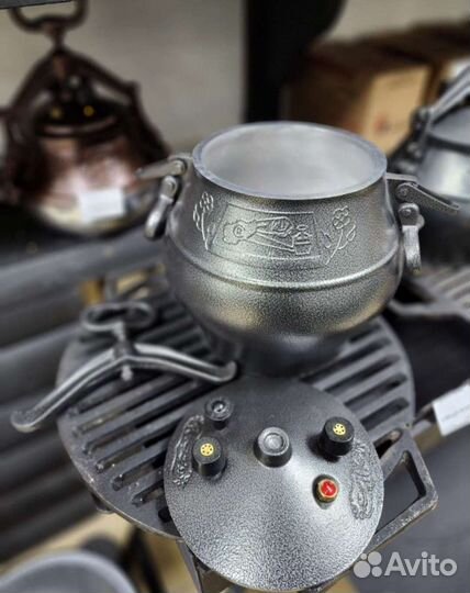 Афганский казан 10 литров черный Rashko Baba