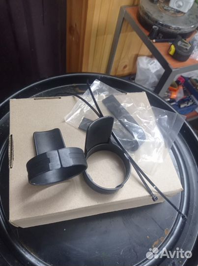 Защита перьев вилки мотоцикла