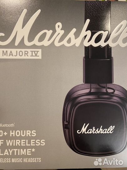 Беспроводные наушники marshall major 4