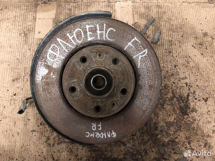 Renault fluence кулак поворотный