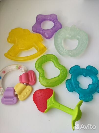 Погремушка и грызунки пакетом