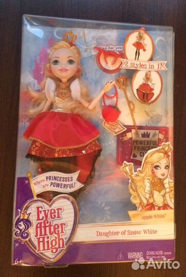 Кукла Эвер Афтер Хай Эппл Вайт новая