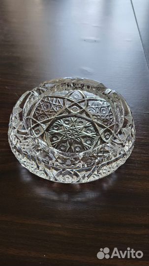 Пепельница хрустальная СССР