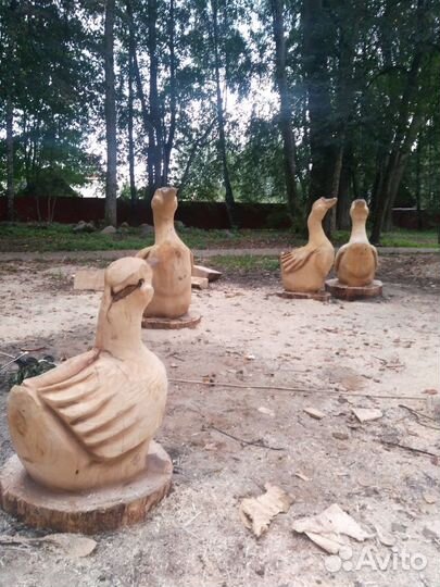 Парковая резьба по дереву