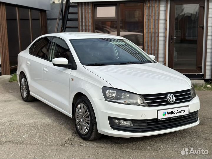 Volkswagen Polo 1.6 AT, 2017, 173 000 км