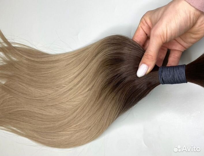 Волосы для наращивания, 40см, прямые, Долями