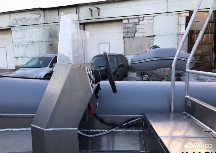 Лодка риб профмарин рм 450 RIB С ал. корпусом tob