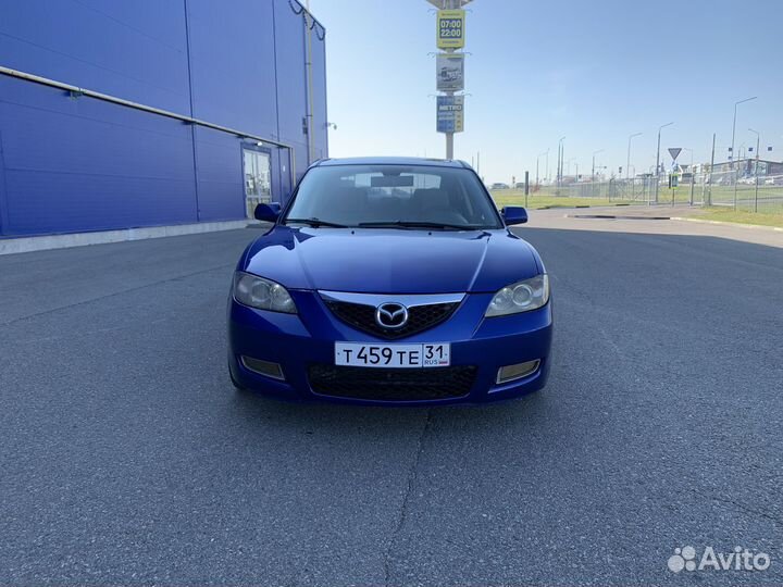 Бампер передний mazda (мазда) 3 седан 2006г